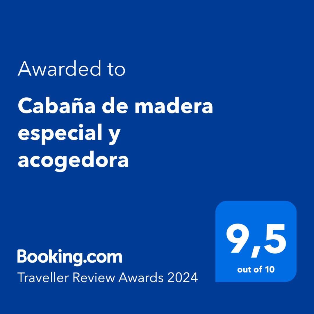 Cabana De Madera Especial Y Acogedora Cardenete Eksteriør bilde