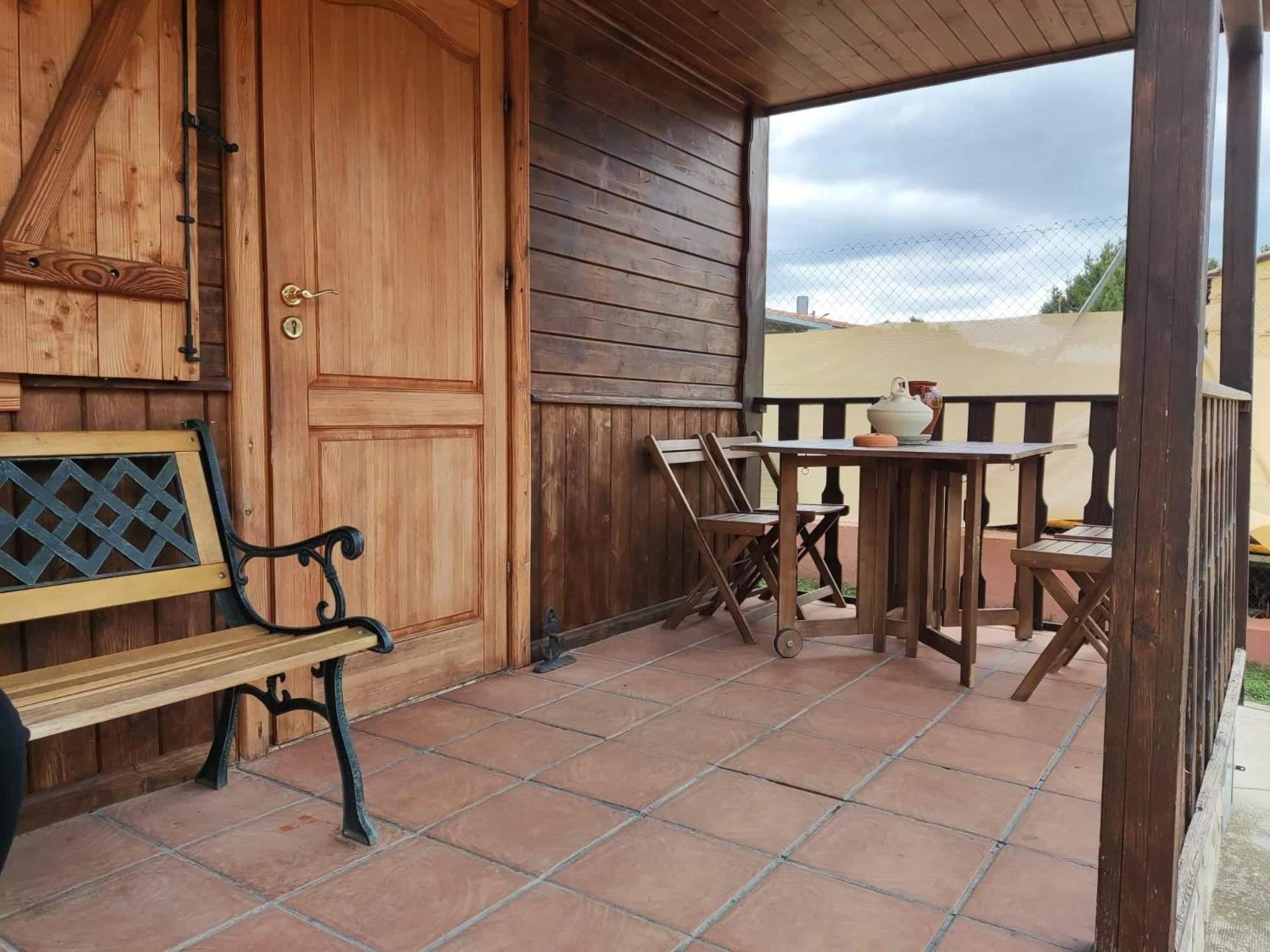 Cabana De Madera Especial Y Acogedora Cardenete Rom bilde