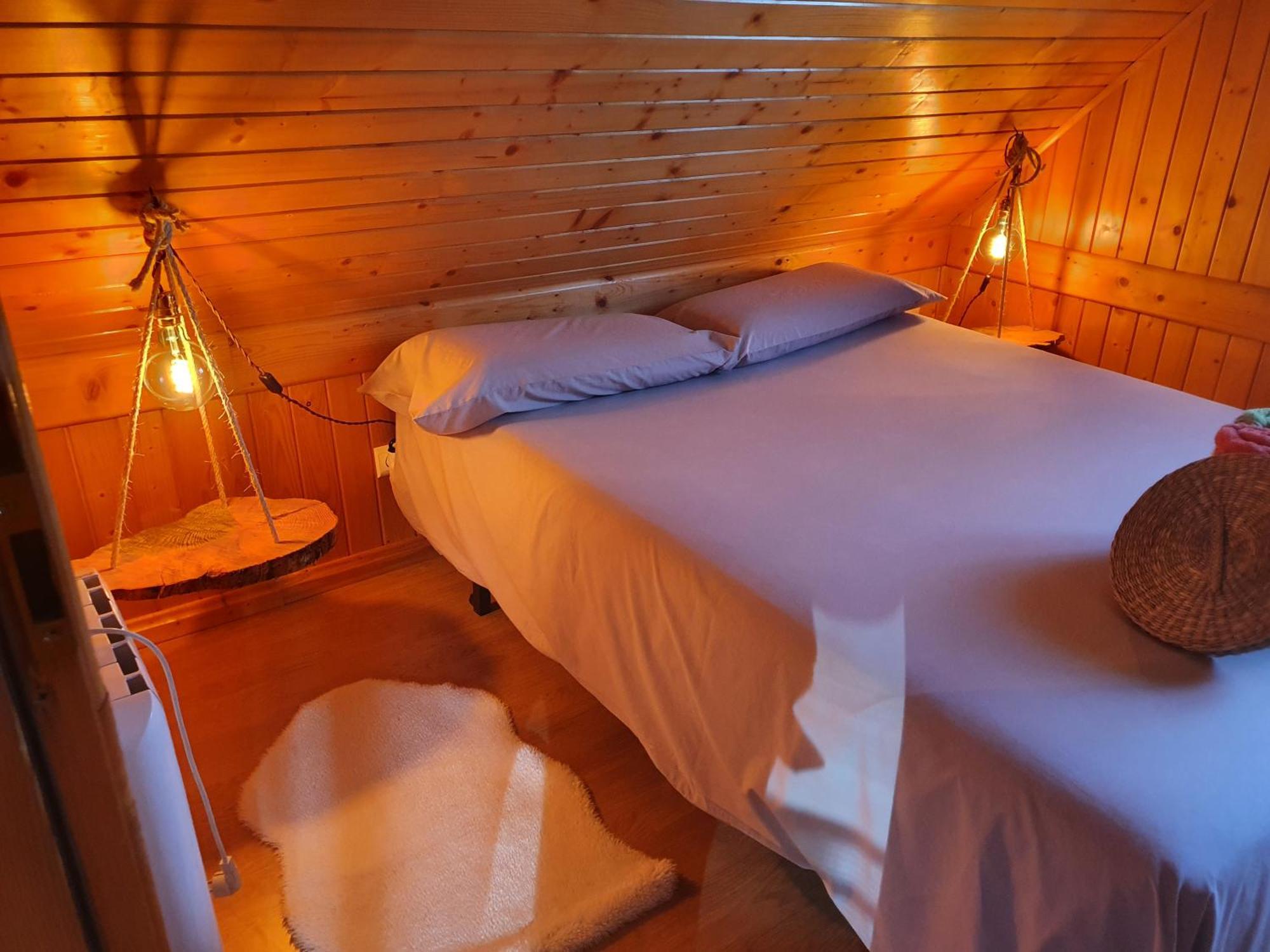 Cabana De Madera Especial Y Acogedora Cardenete Eksteriør bilde